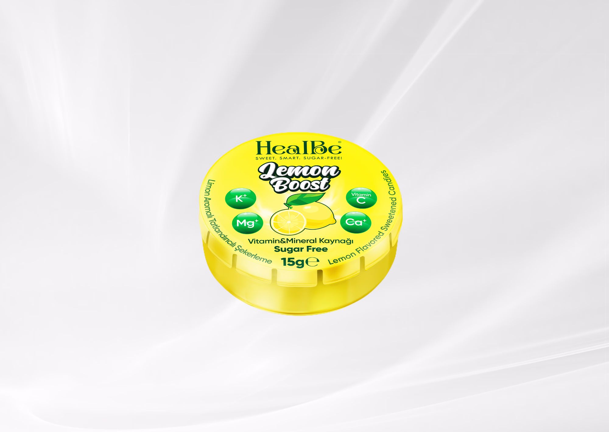 HealBe Limon Aromalı Şekerleme