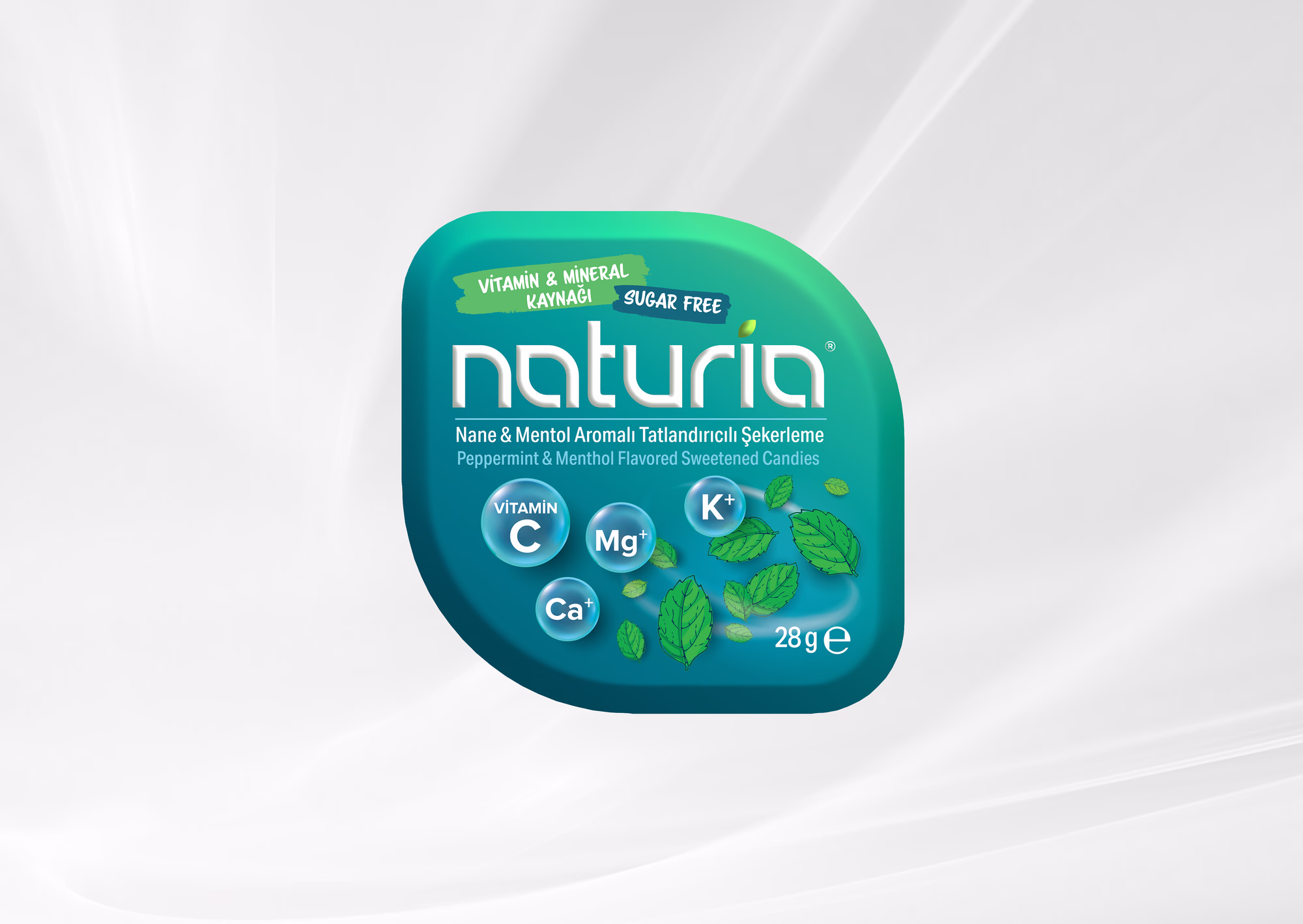 Naturia Mint & Menthol Flavored Stevia Candy